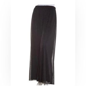 MSK Wide Leg Sparkly Holiday Pants.. Petite Size Large…NWT
